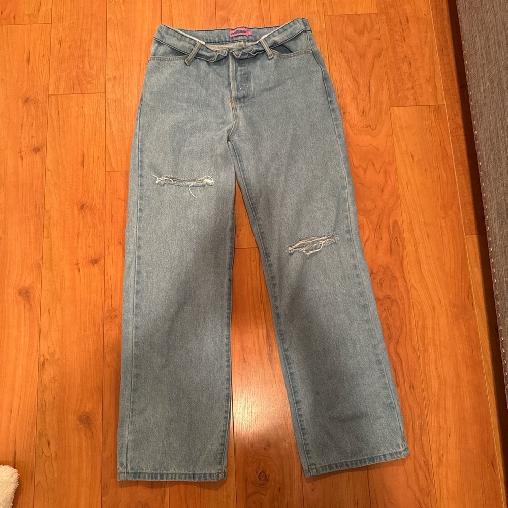 Edikted Jeans with band detail